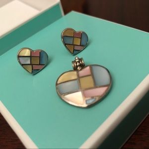 SOLD ... 925 pure sterling silver set